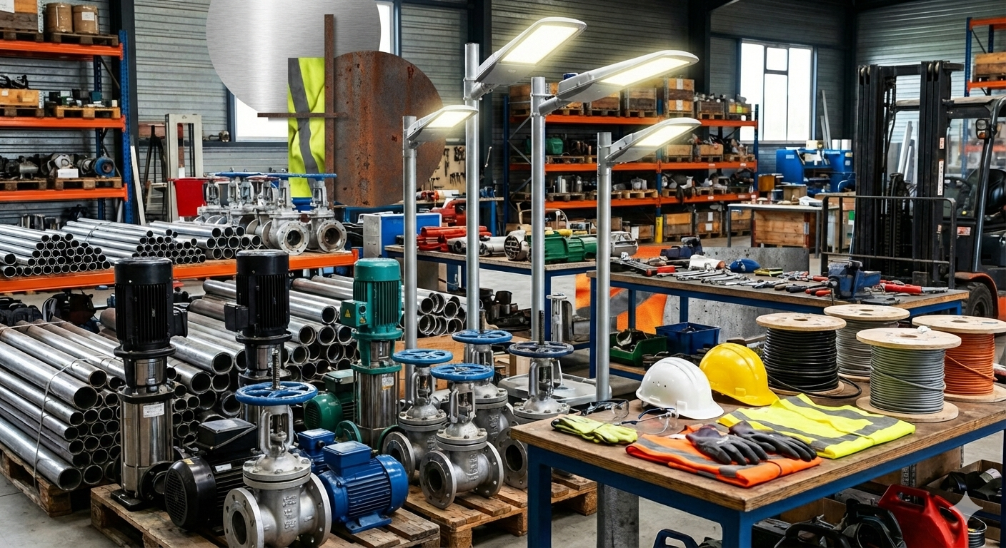 General industrial supplies PPE tools lubricants MRO products Africa - Formach Group